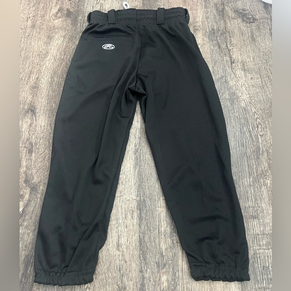Rawlings Boys baseball pants youth black size small - Picture 2 of 3